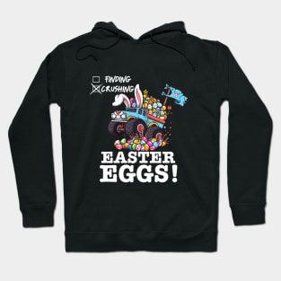 Crushing Easter Eggs Monster Truck Hoodie